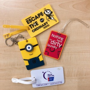 Customised PVC luggage tags